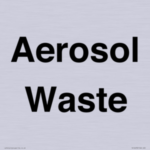 Aerosol Waste